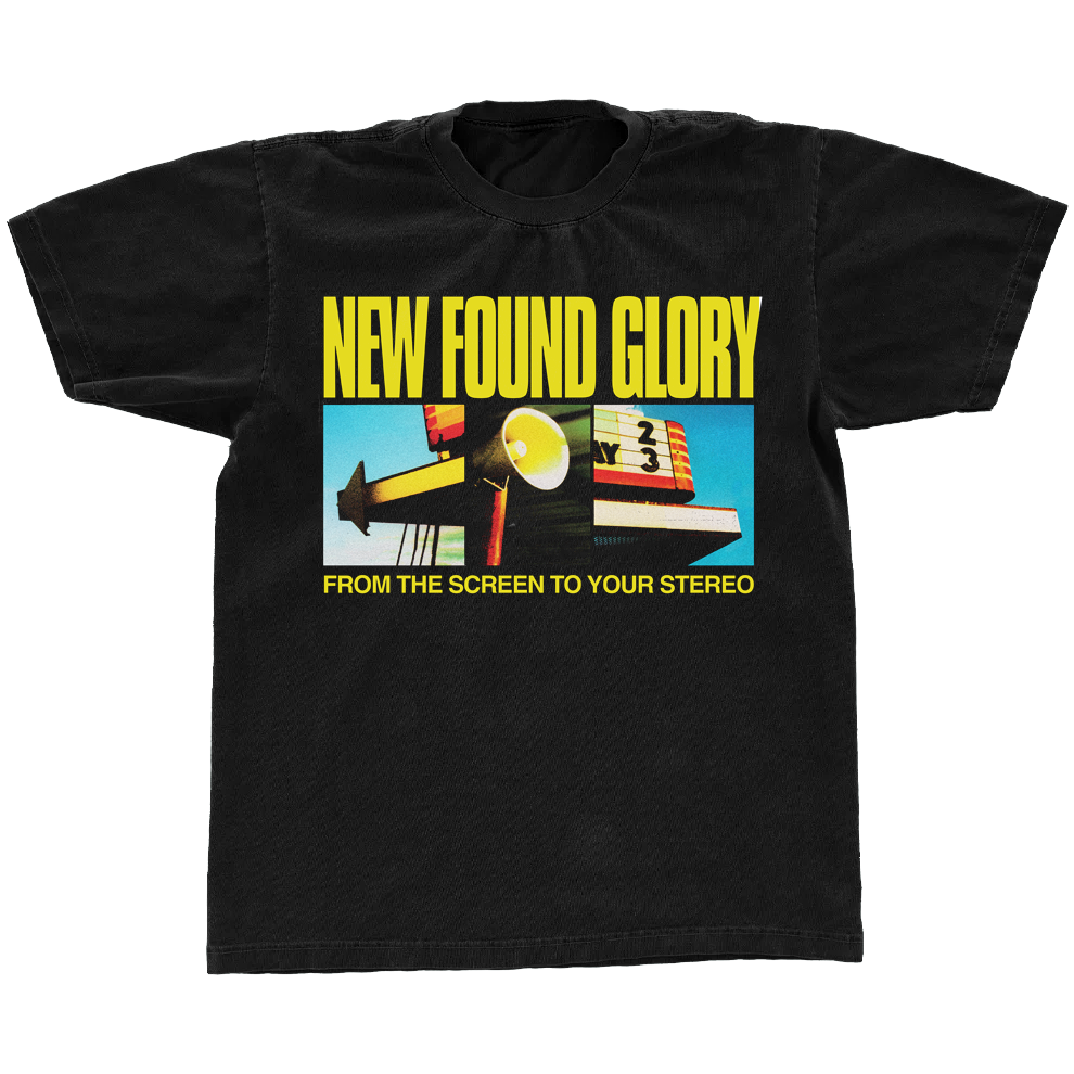New Found Glory - “From The Screen To Your Stereo” T-Shirt