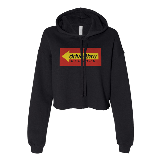 Drive-Thru Records - Crop Hoodie