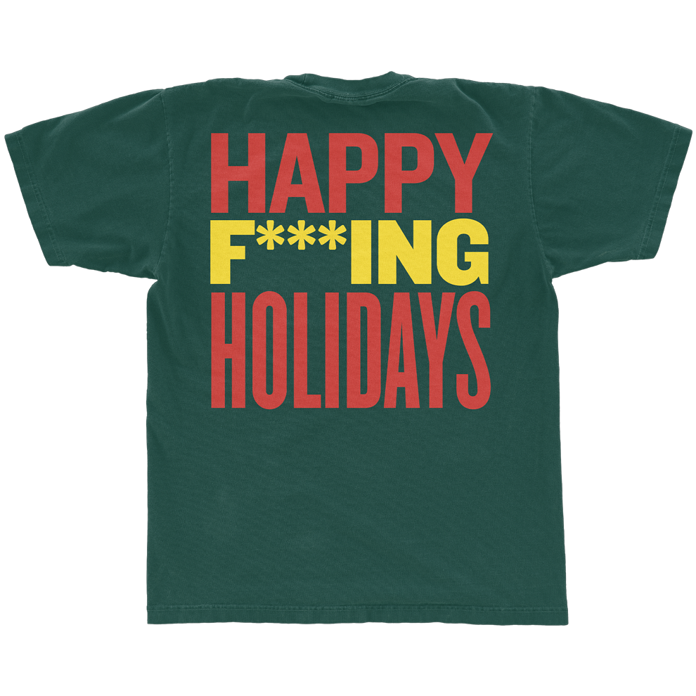 Drive-Thru Records - Happy F***ing Holidays T-Shirt