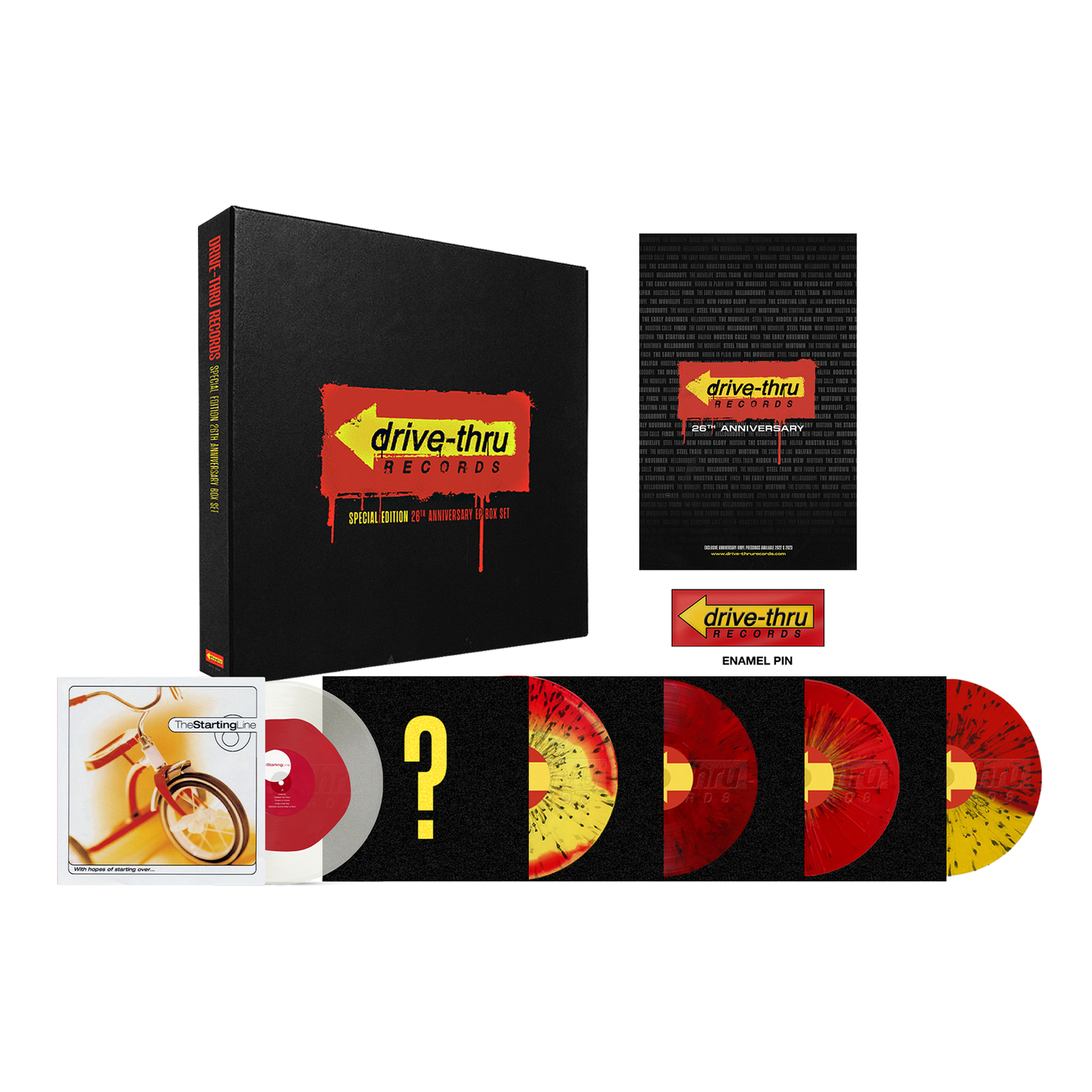 Drive-Thru Records 26th Anniversary - Regular EP Vinyl Box Set