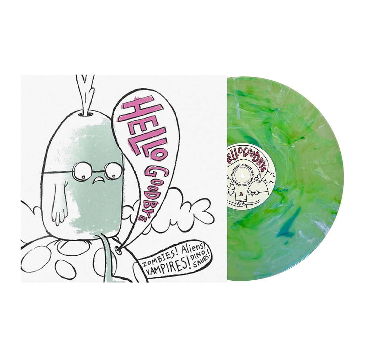 Hellogoodbye - “Zombies! Aliens! Vampires! Dinosaurs!"