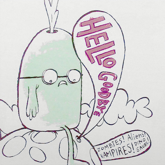 Hellogoodbye - “Zombies! Aliens! Vampires! Dinosaurs!” Vinyl