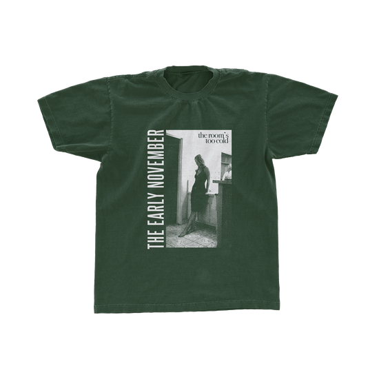 The Early November - "The Room's Too Cold" Short Sleeve Green T-Shirt ...
