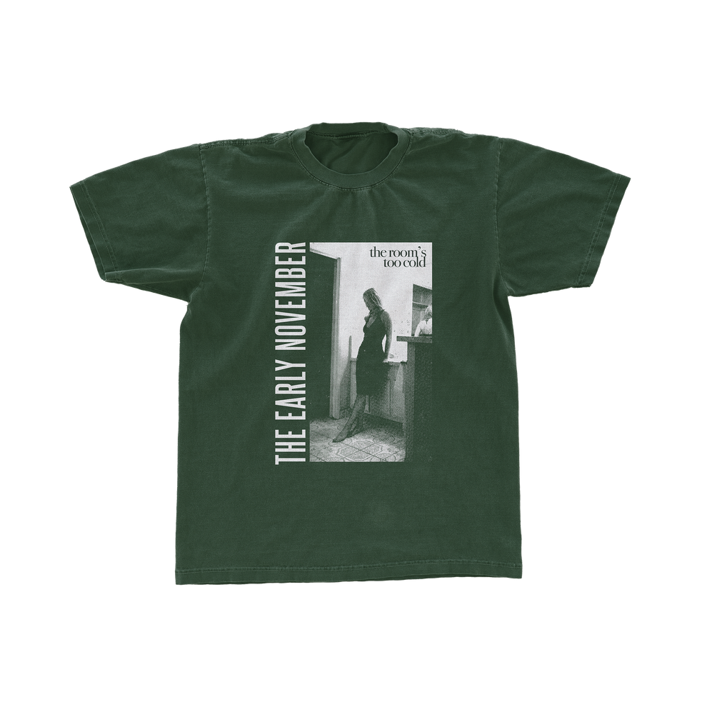 The Early November - "The Room's Too Cold" Short Sleeve Green T-Shirt ...