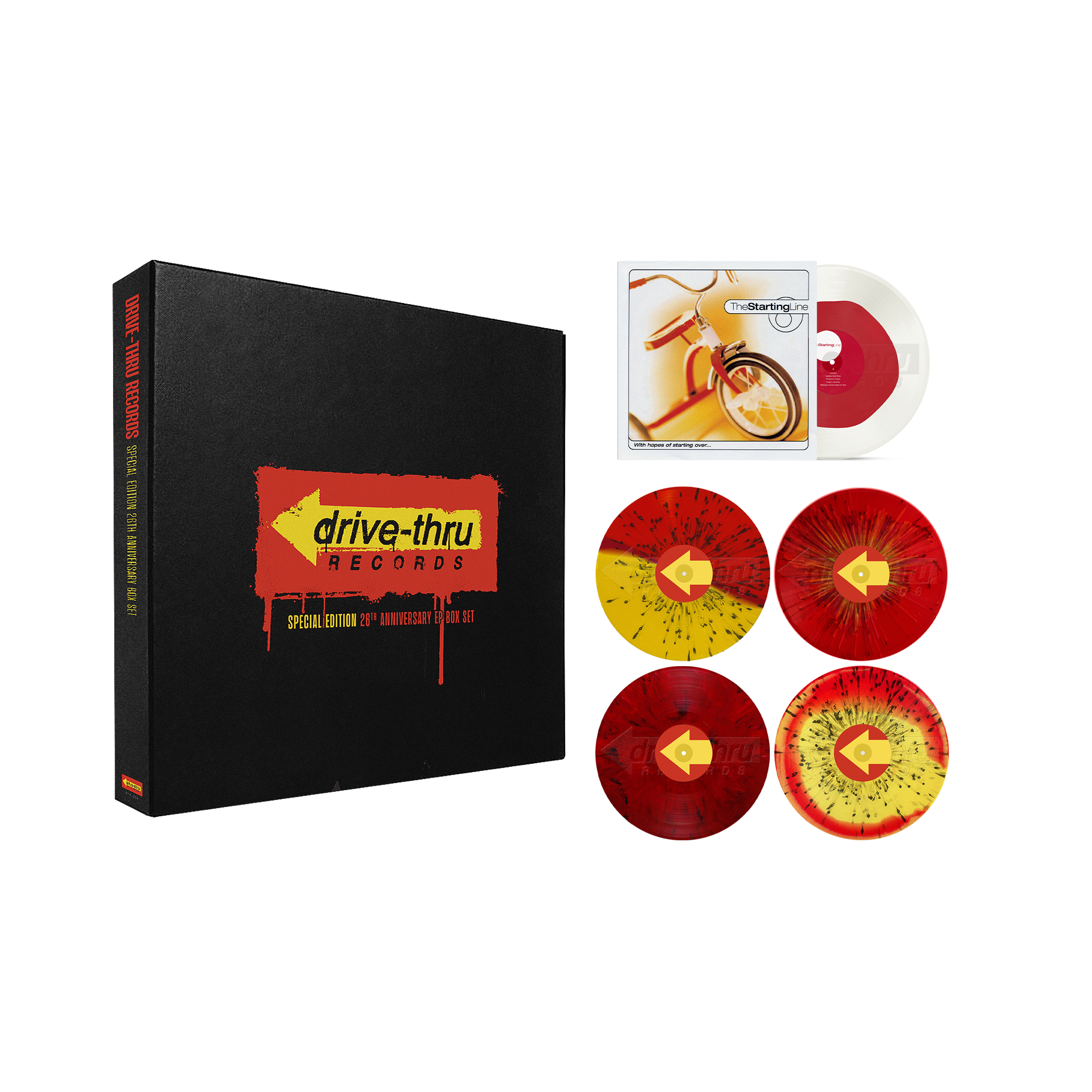 Drive-Thru Records 26th Anniversary - Deluxe EP Vinyl Box Set